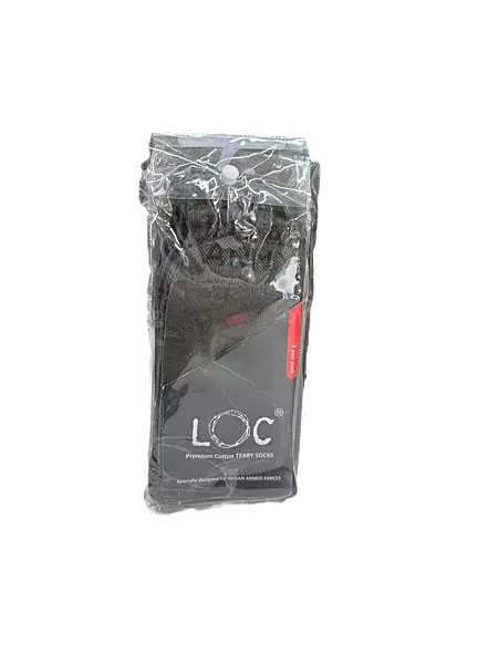 INDIAN ARMY black socks pack of 3 pcs